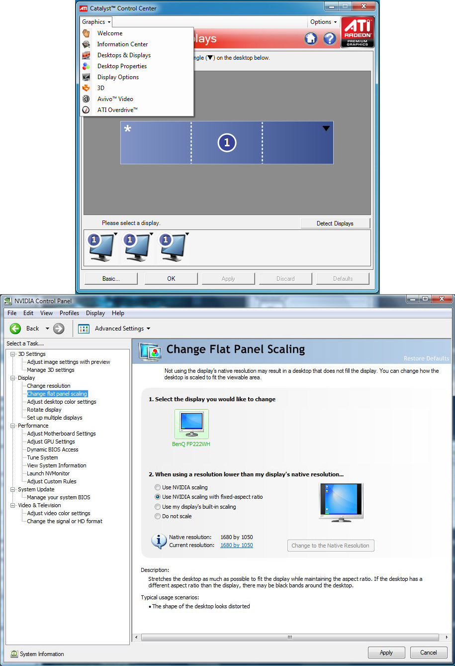 ATI Control Panel